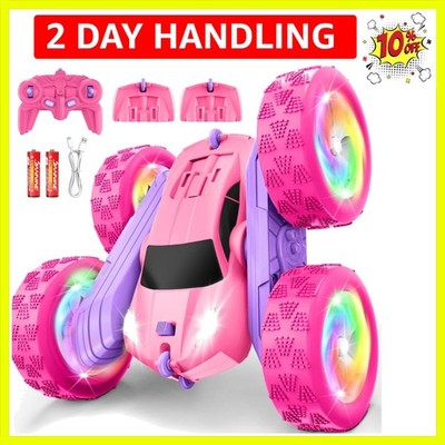 Remote Control Car, RC Cars for Girls, 2.4 GHz Double Sided RC Crawler with U...
