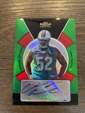 2005 Finest #NNO Channing Crowder Green Refractors #/199