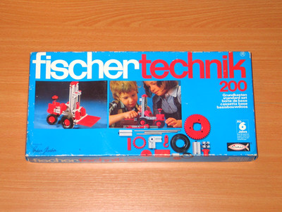 FISCHERTECHNIK GRUNDKASTEN  200 (50, 50/1, 50/2)  TOP KOMPLETT OVP   