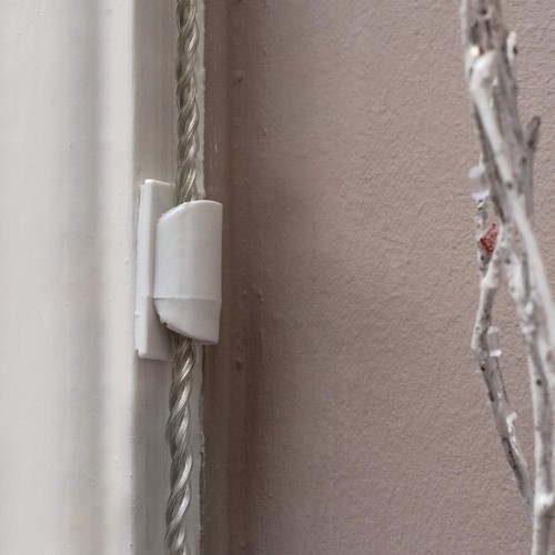 D-Line Cable Clips, Low profile Self-Adhesive Cable Tidy, Cable Management Solut - Afbeelding 8 van 10