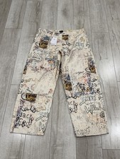 Men 40 Nike Air Jordan Playground Carpenter Pants Legend Beige Jeans HV0085-203