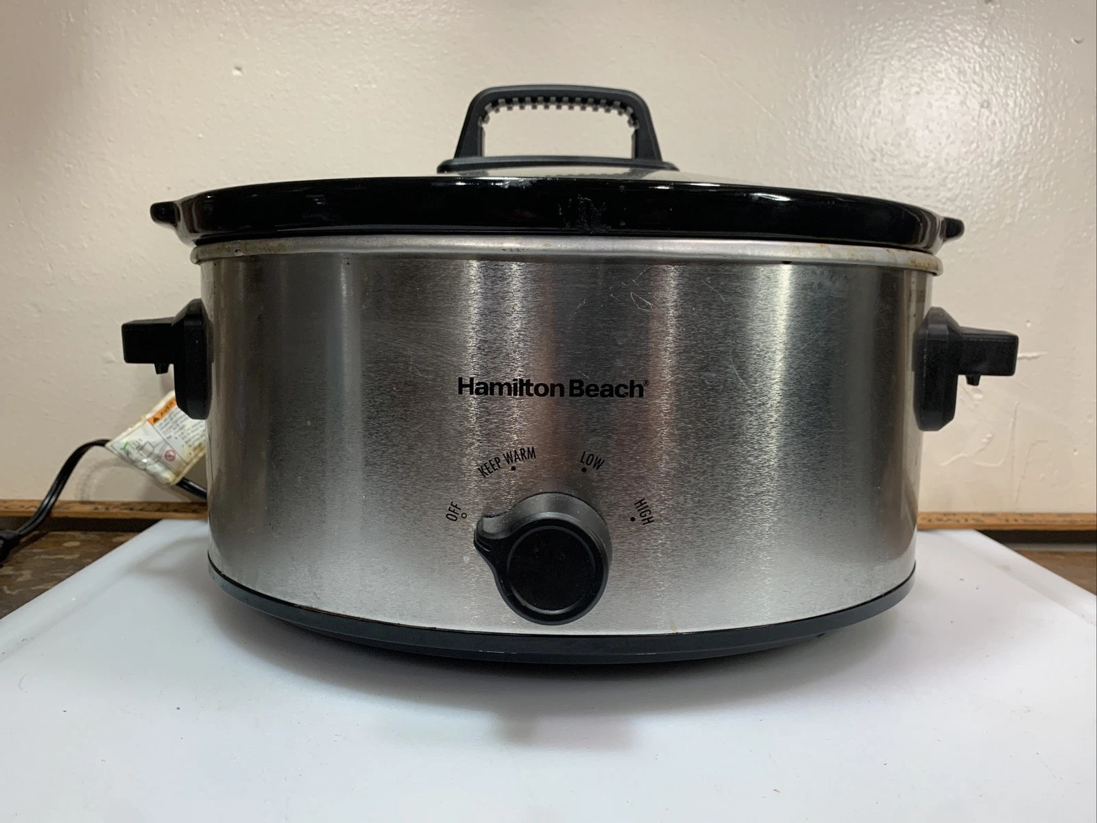 Hamilton Beach crock pot Slow Cooker Portable 5 Quart