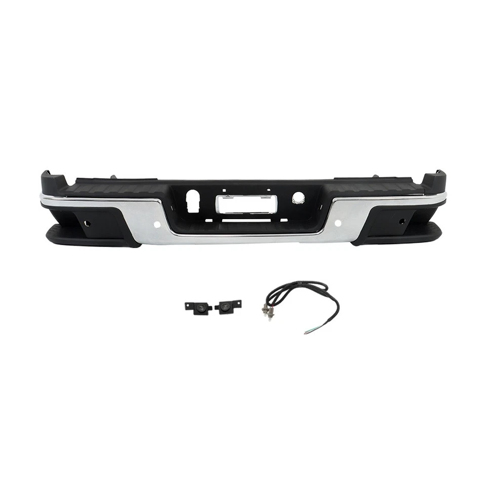Rear Step Bumper Assembly For Chevy Colorado GMC Canyon 2019 2020 2021 W/ Park - Image 2 of 4