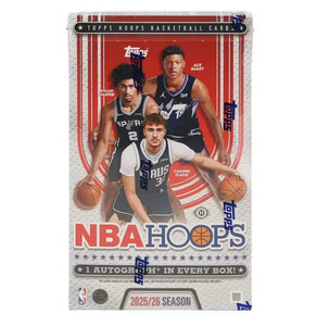 2025/26 Topps Hoops Basketball Hobby Box Factory Sealed Rookie Autographs