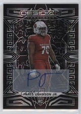 2023 Panini Obsidian Asia Signatures Paris Johnson Jr #101 Rookie Auto RC