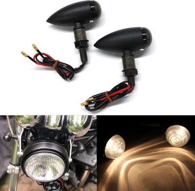 Motorrad Blinker Set 2er Bullet Style 12V  universal