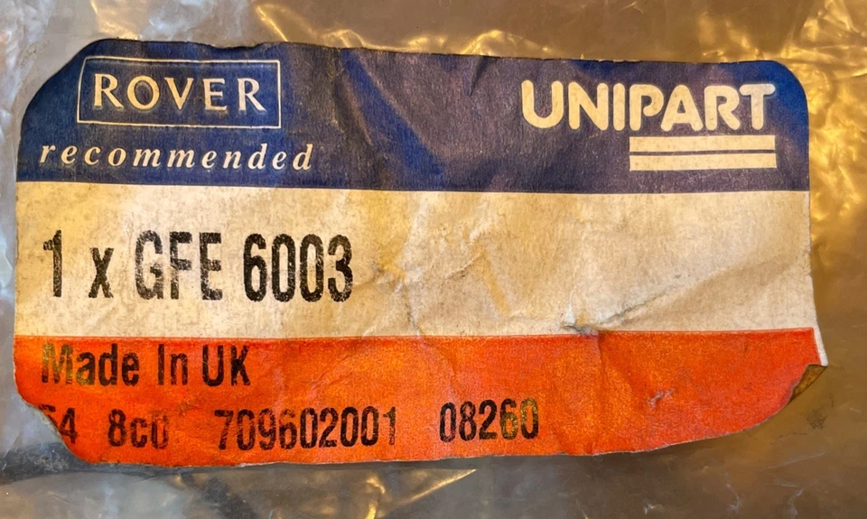 Classic Unipart Rover Mini Oil Filler Cap GFE6003 NOS - Image 2 of 4