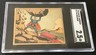 1940 Gum Inc Superman Trading Card #33 The Avalanche SGC 2.5