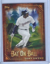 2025 Topps Bob Ross the Joy of Baseball - Bat on Ball Tony Gwynn #BOB-15 Padres