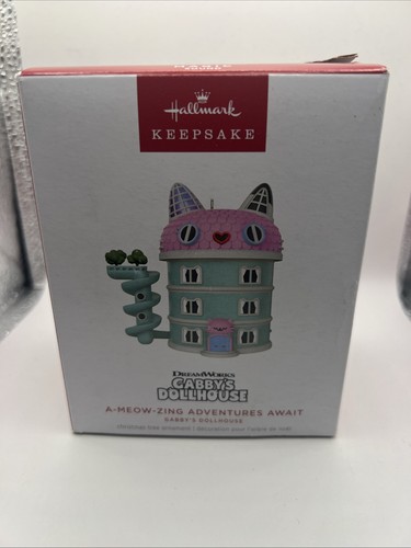 Gabbys Dollhouse A Meow-Zing Adventure Christmas Disney Hallmark Ornament NIB - Bild 2 von 24
