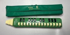 HOHNER Vintage Melodica Soprano GREEN In Case Made in Germany Reed Free