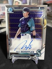 2021 Bowman Chrome - Prospect Autographs Matt Scheffler #CPA-MSC (AU, RC)