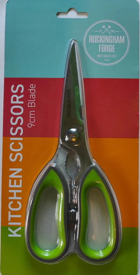 Brand New: Rockingham Forge Kitchen Scissors, Stainless Steel, 9cm Blade - Image 3 of 3