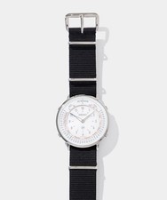 SEIKO Metronome Fragment Edition White Stainless Steel Textile New