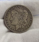 1901 O US Morgan Dollar $1 Fine+