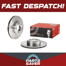 2x Brake Discs Pair Vented fits DAIMLER DOUBLE SIX 5.3 Front 73 to 93 284mm Set