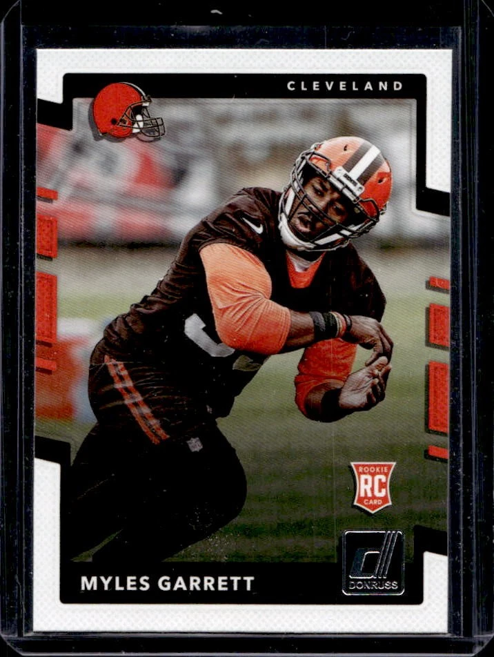 2017 Donruss Myles Garrett RC Rookie #356 Browns