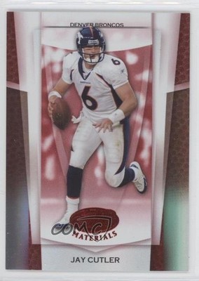 2007 Leaf Certified Materials Mirror Red 70/100 Jay Cutler #133 1x9