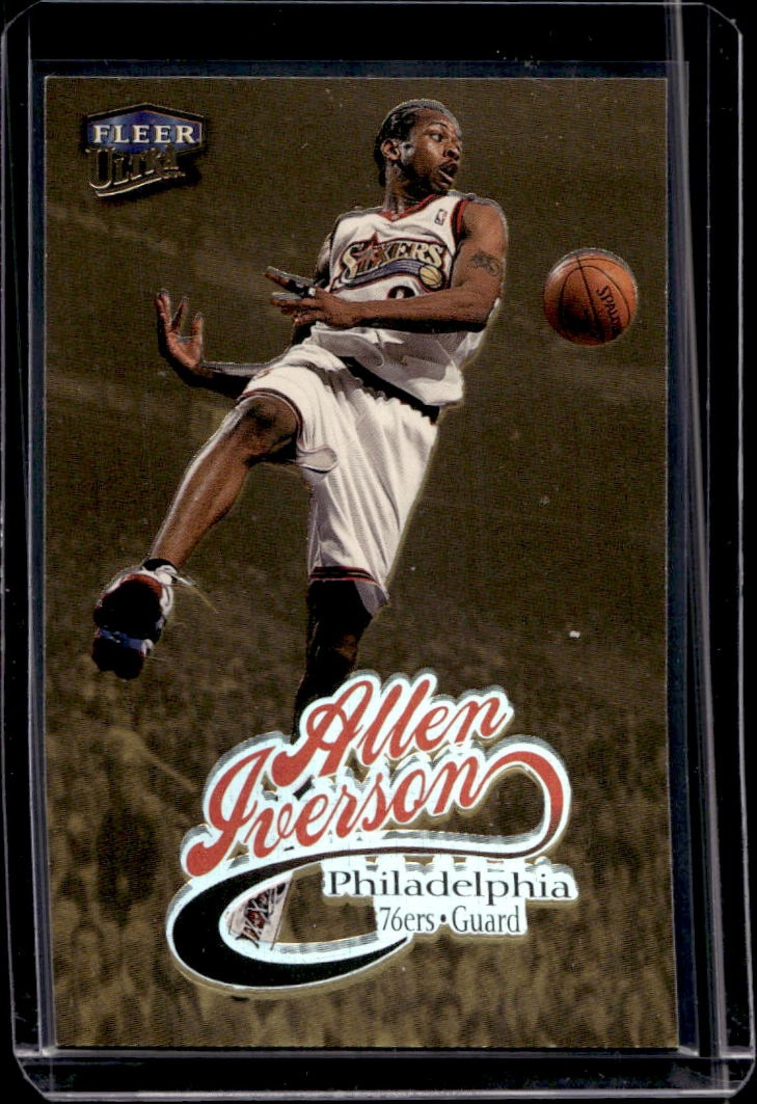 1998-99 Fleer Ultra Allen Iverson Gold Medallion #33G 76ers
