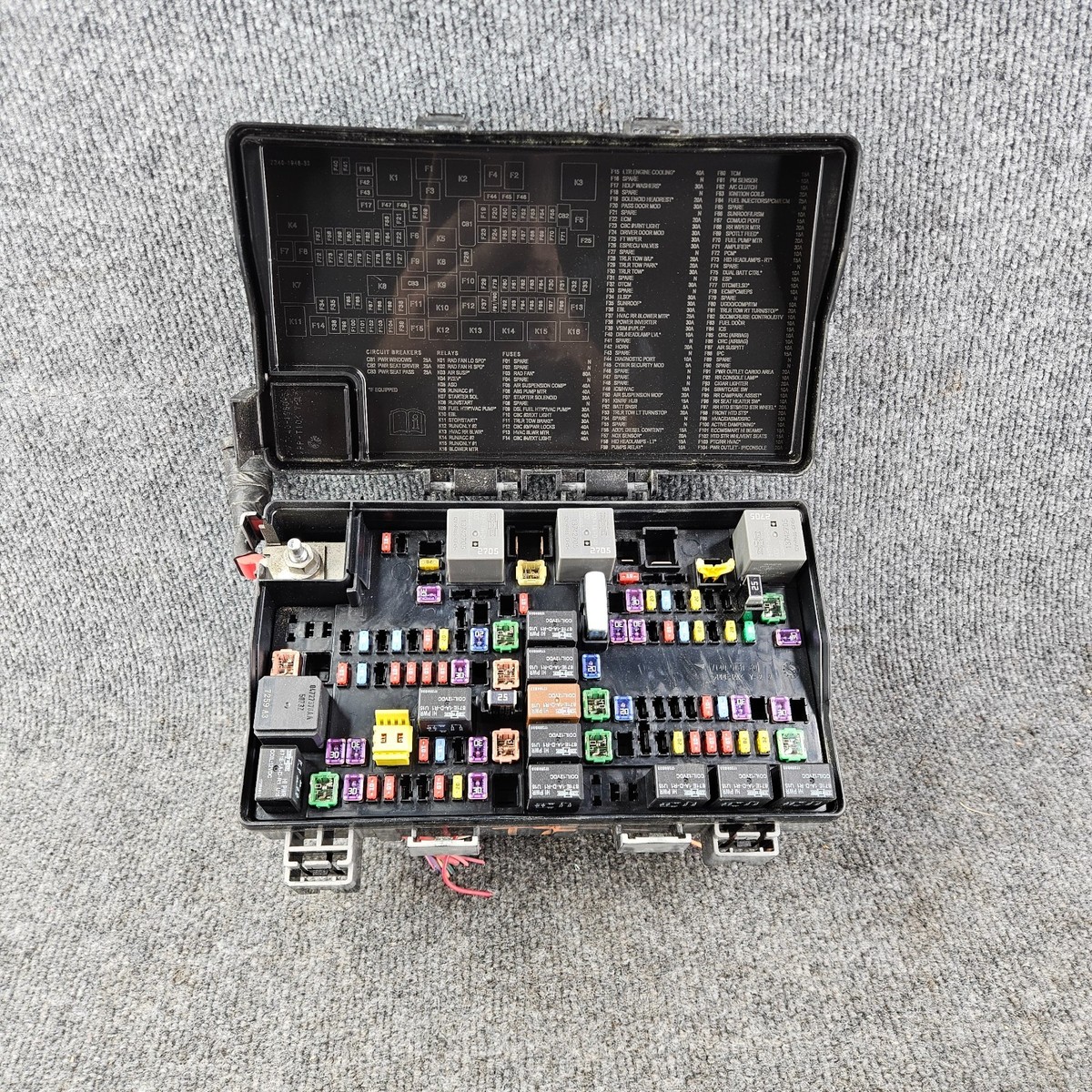 P68320918AB TIPM fuse junction box 2018-2021 Jeep Grand Cherokee