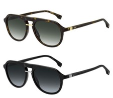 Hugo Boss Men's Pilot Sunglasses w/ Gradient Lens - BOSS1435S