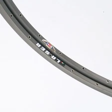 NOS Nisi Laser Tubular Rims Pair 700c 28h Front+Rear Rim Brake Vintage Italy