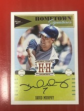 2013 Panini Hometown Heroes Hometown Signatures David Murphy #HSDM Auto