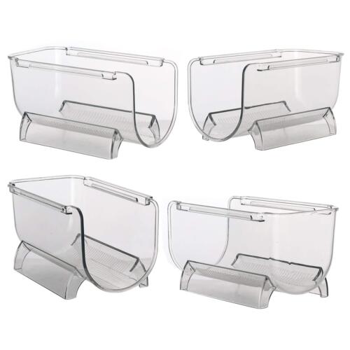 2 Pack Plastic Stackable Water Bottle And Wine Rack Storage Organizer For Kitche - Picture 3 of 7