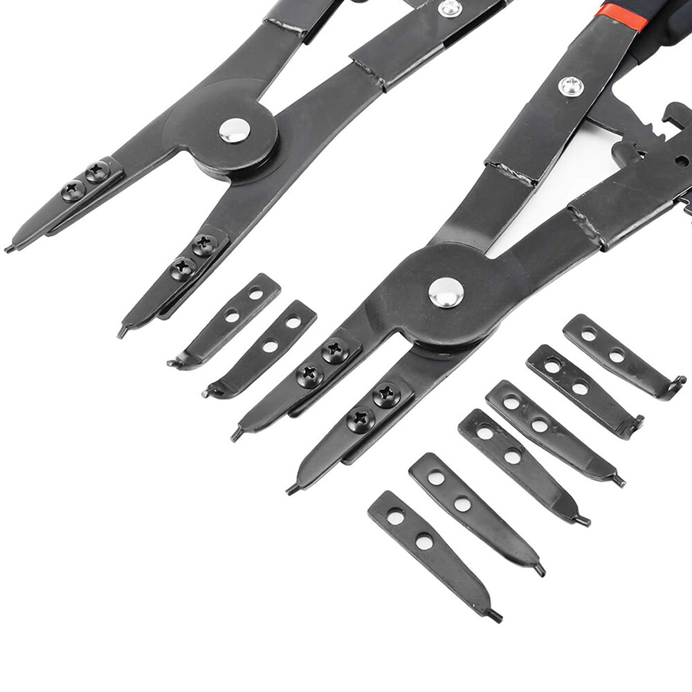 16" LARGE Circlip Snap Ring Pliers Set Heavy Duty Retaining Ring