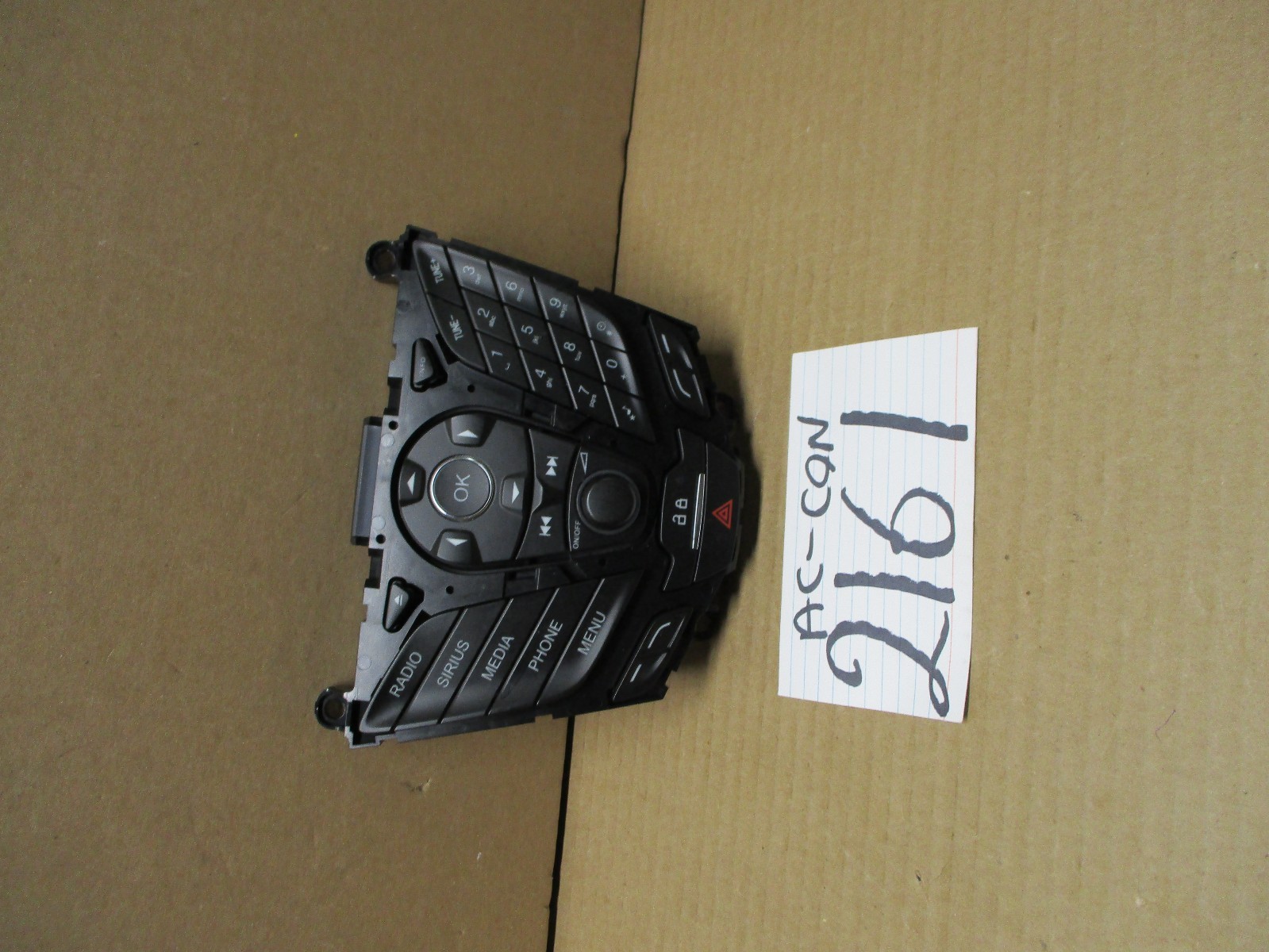 2012 2013 2014 Ford Focus Radio Control Panel Used Stock #2161-AC 