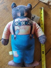 NWT Vintage The Toy Works 14 inch Goldilocks And The Three Bears