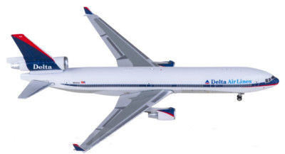 1:400 Phoenix Delta Air Lines MD-11 Airplane Diecast Aircraft Plane Model