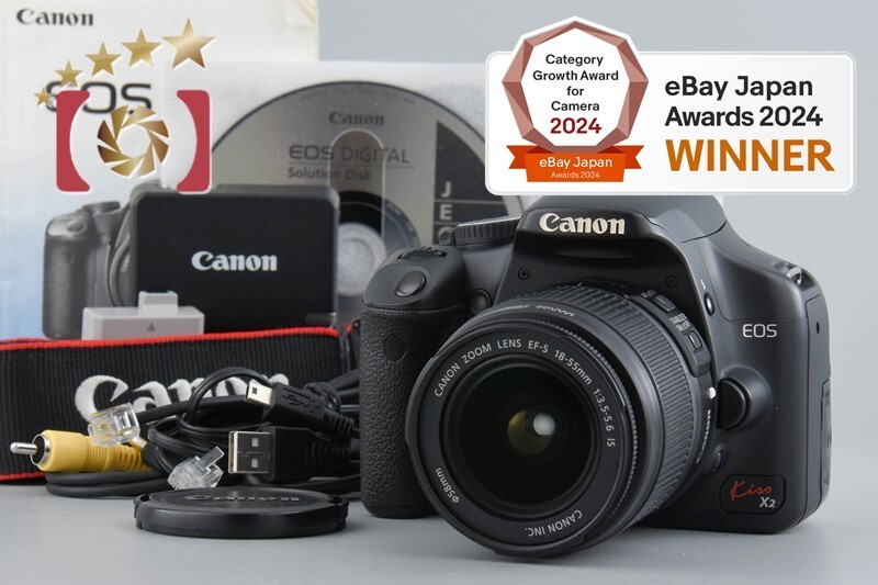 【C6245】 EOS kiss X2 + CANON ZOOM LENS Count 3,122