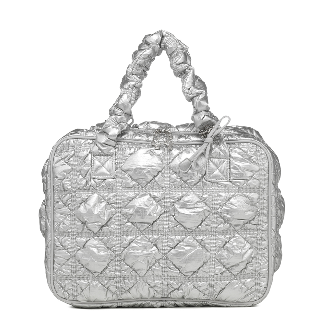 CARLYN Travel Bag SILVER / Travel Bag / Tote, Shoulder 2-Way