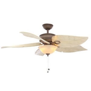 Hampton Bay Costa Mesa 56 Inch LED Ceiling Fan Reversible Motor 5