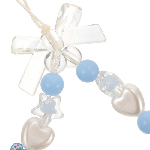 Mobile Phone Chain Pendant Decorative Lanyard Beaded Pearls Wrist Strap - 第 6/12 張圖片