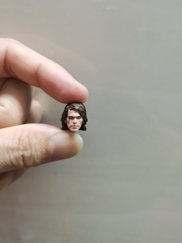 1/18 Enchanted Anakin Skywalker Head Carved Model DIY 3.75'' Action Figure - 第 1/3 張圖片