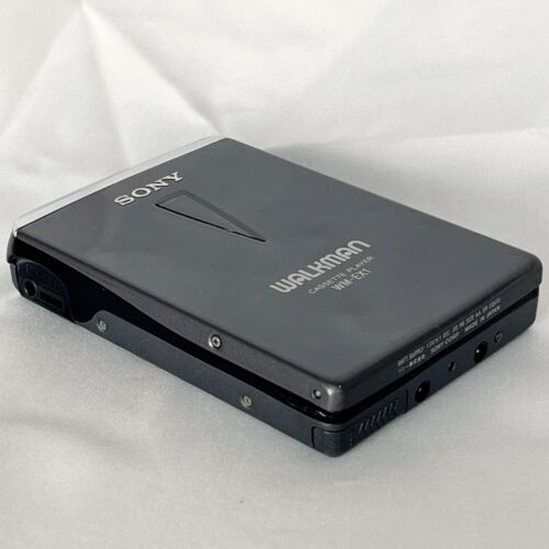 SONY WM-EX1 1994 Black Walkman VIntag Cassette Player Made in Japan Working - Picture 8 of 22