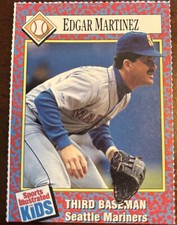 1991 Sports Illustrated for Kids Series 1 - #279 Edgar Martinez