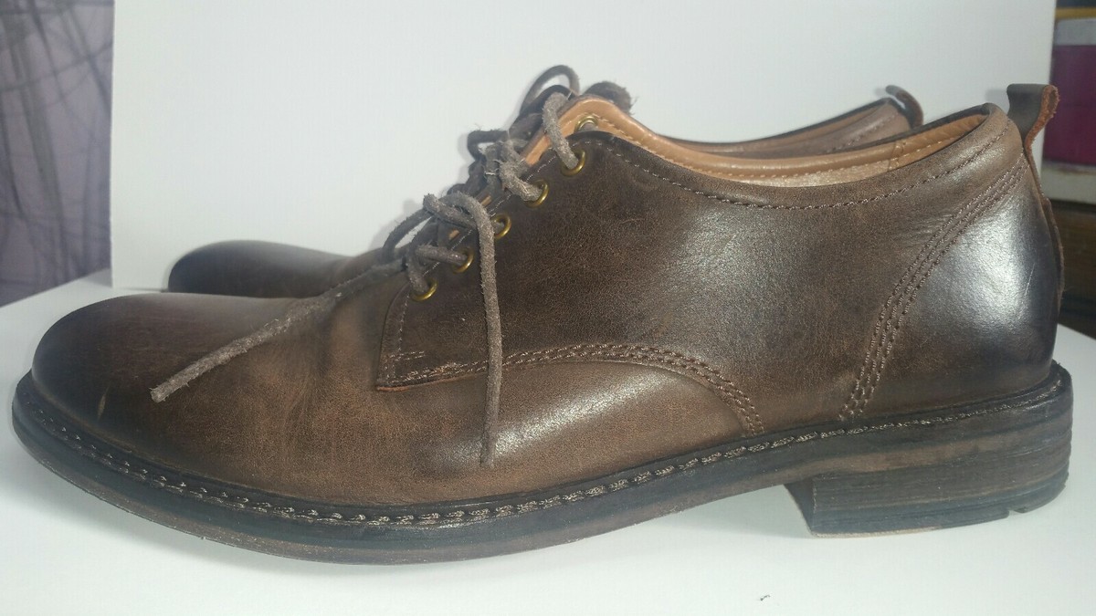 Lucky Brand Hogan Leather Derby 115-20308 Brown Lace Up Oxfords Men\'s US 9 Lucky Brand Hogan Leather Derby 115-20308 Brown Lace Up  main image 2