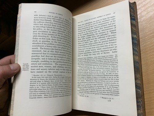 Raro 1849 " Storia Di Grecia " George Grote Volume 5 Con Mappa Antico Libro (P6) - Picture 17 of 24