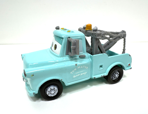 Disney Pixar Cars Tow Mater Truck Die Cast Blue Aqua