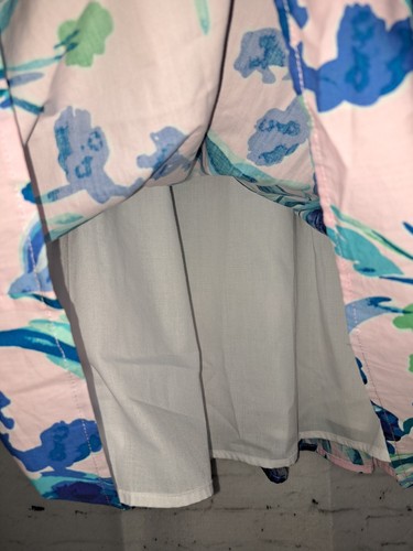 Lilly Pulitzer GEORGINA DRESS Pink Tropics Tint Sweet Pea Blue GIRLS Sz 12 (A4 - Picture 11 of 11