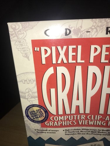 CD-ROM Pixel Perfect Graphics Computer Clip Art IBM Compatible New Software - Picture 2 of 10