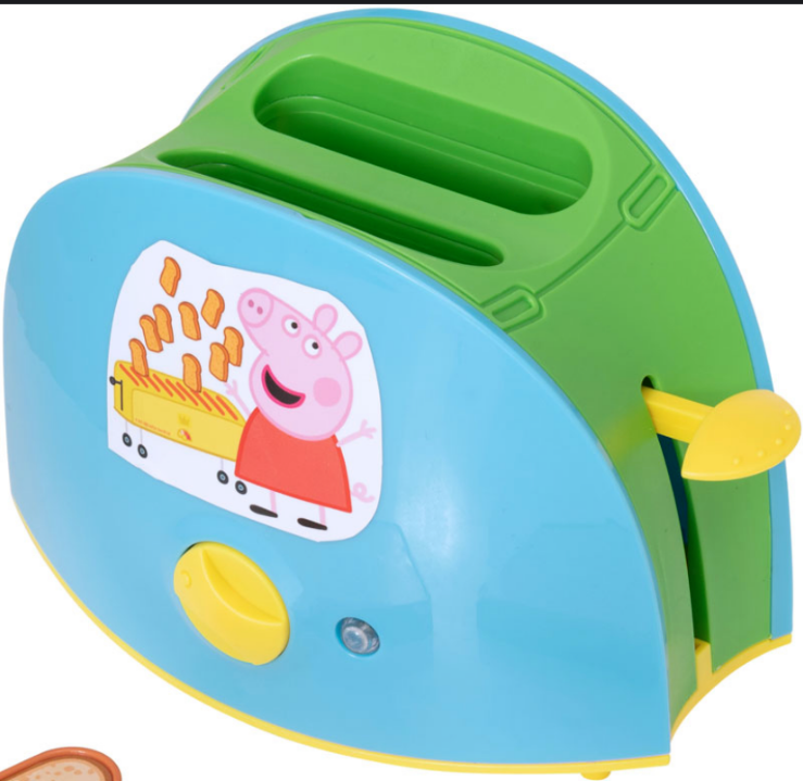 Peppa Pig Peppa's Toaster Playset Toy with Flashing Lights & Sounds eBay