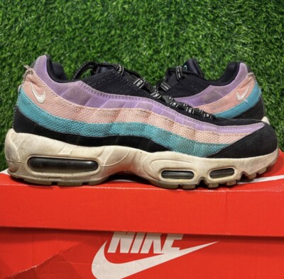 Nike Air Max 95 \'Have A Nike‎ Day\' Multi/Color BQ9131-001 Sz 10.5 Nike Mens Air Max 95 Have A Nike Day Jade Purple BQ9131-001  main image 4