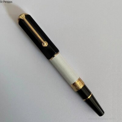 Lemon M5 Panda Pattern Piston Fountain Pen EF/F/Architect/Naginata togi Nib