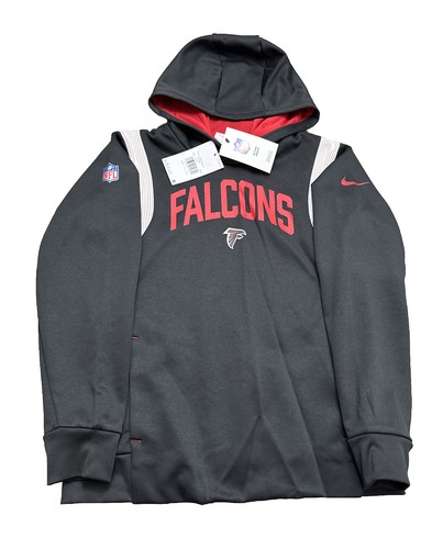 Nike NFL On Field Apparel Atlanta Falcons Therma-Fit Youth Pullover Hoodie - Med