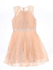 RSVP 163338 Women's Blush Punk Floral Lace Dress Size 10