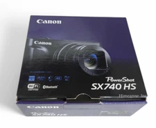 Canon PowerShot SX740 HS Silver Compact Digital Camera Zoom Lens 40x 20.3MP N